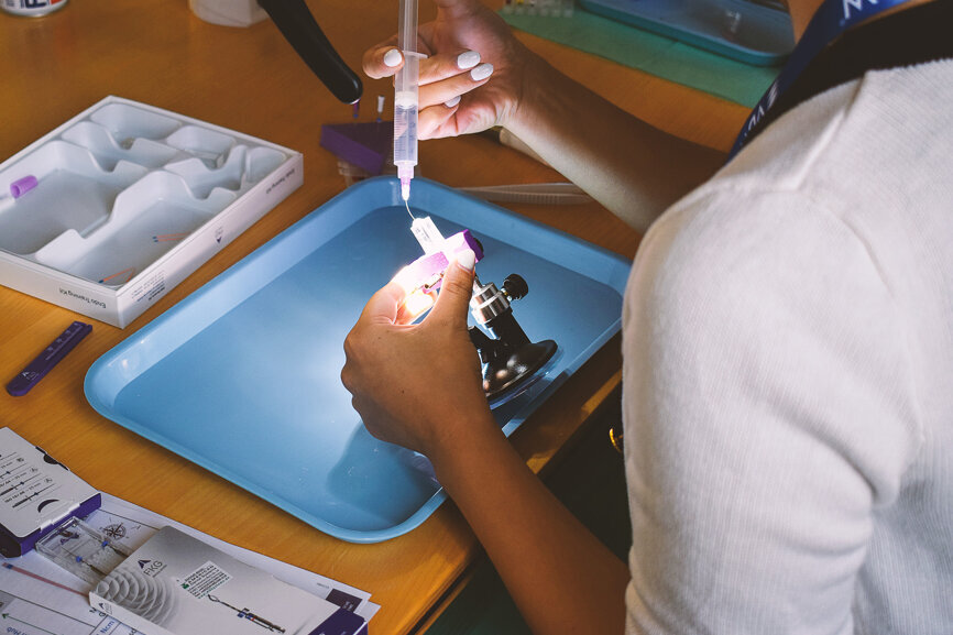 Live demo at Klaus Lauterbach's hands-on course