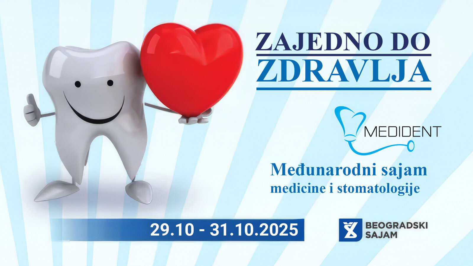 Kursevi i edukacije tokom sajma MEDIDENT 2025 u Beogradu - od kompanije Denty besplatno za Vas