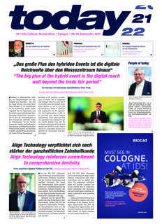 today at IDS Cologne Sept. 21, 2021 today at IDS Cologne Sept. 21, 2021