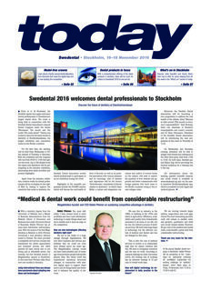 today Swedental Stockholm 2016 today Swedental Stockholm 2016