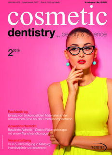 cosmetic dentistry Germany No. 2, 2016 cosmetic dentistry Germany No. 2, 2016