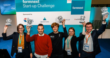 Formnext Start-up Challenge rewards innovative additive manufacturing companies