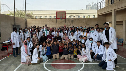 Altamash General Hospital conducts dental awareness outreach at British International School