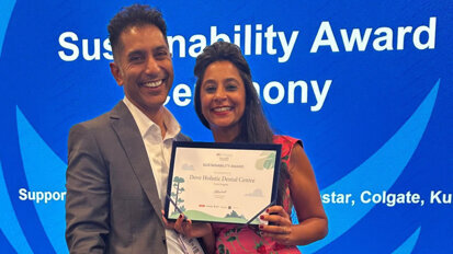 Eco dentist from the UK wins the FDI Sustainability Award