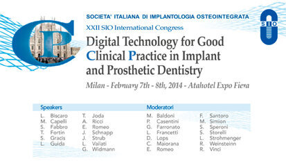 Il XXII Congresso Internazionale SIO è alle porte
