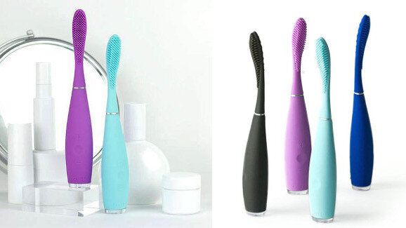 Electric silicone toothbrush promises superior brushing experience