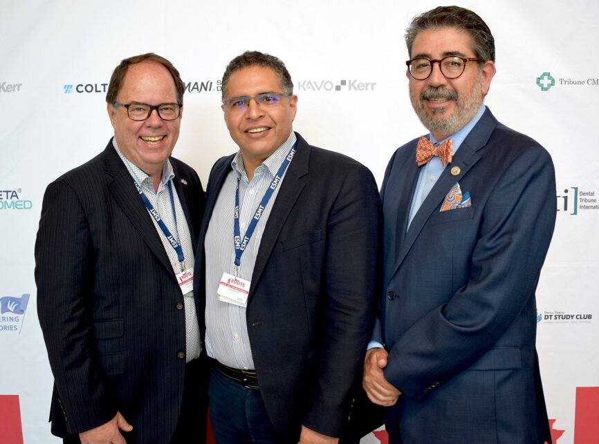From left: Stephen Jones, Dr Freddy Belliard and Dr David Jaramillo.