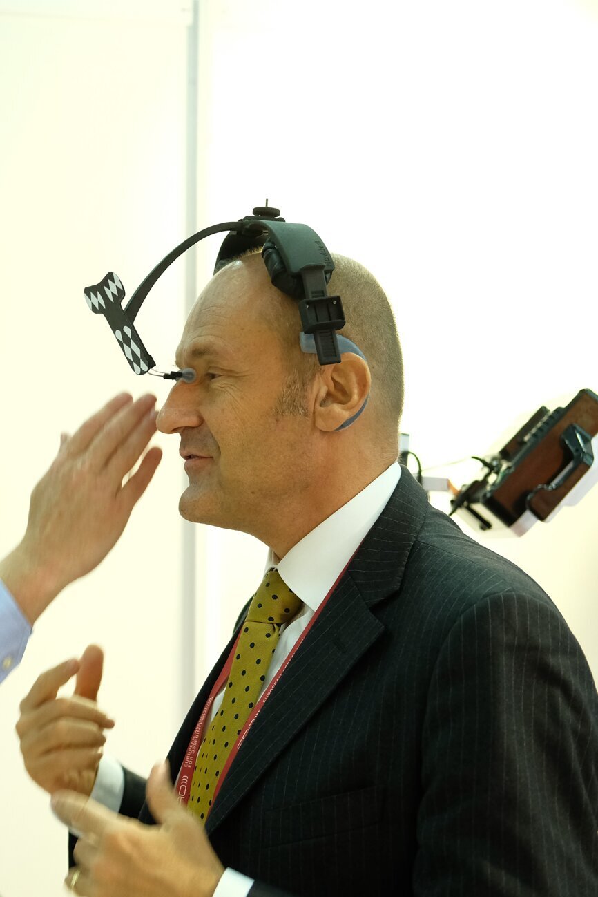 The Trace and Place device in action. (Photograph: Timo Krause, OEMUS MEDIA)