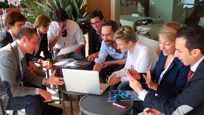 I soci effettivi AdB assieme ai giovani in un Closed Meeting a S. Margherita