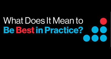 What does it mean to be the best in practice?