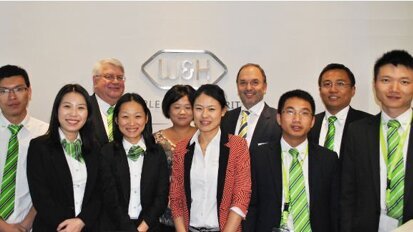 O especialista em aparelhos dentários W&H inaugura novo escritório na China