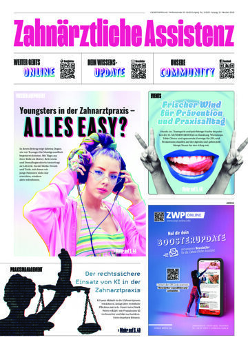 Zahnärztliche Assistenz No. 2, 2025 Zahnärztliche Assistenz No. 2, 2025