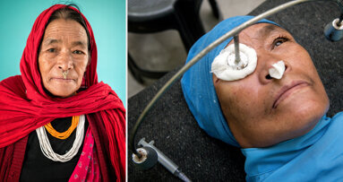 Aktion «Altgold für Augenlicht»: Tagelang wandern, um zu sehen