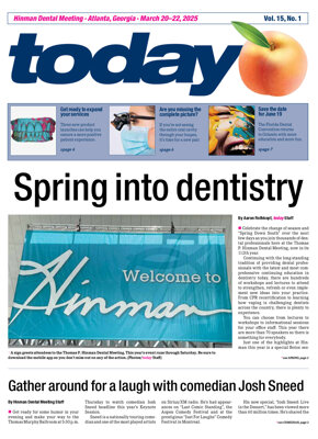 today Hinman Dental Meeting, Atlanta, March 20–22, 2025