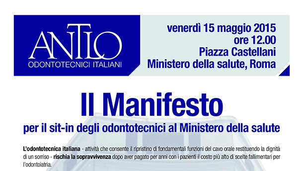 Maculan: «Odontotecnici in piazza: se non ora, quando?»