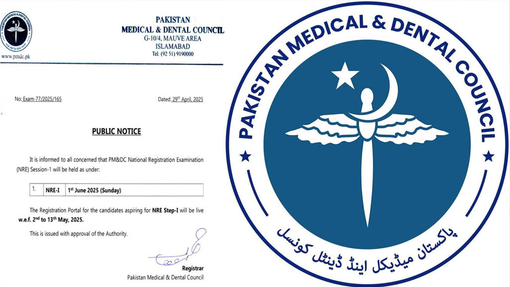 PMDC NRE-I 2025: Essential registration details for BDS students
