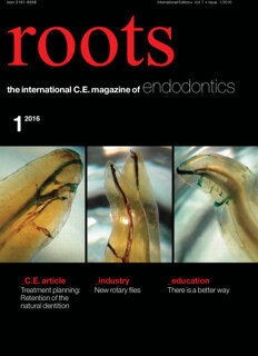 roots C.E. No. 1, 2016 roots C.E. No. 1, 2016