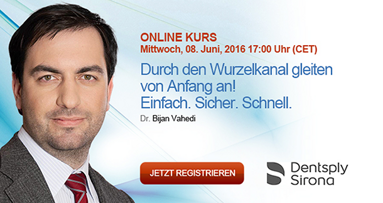 Live-Webinar: Einfach und sicher durch den Wurzelkanal gleiten