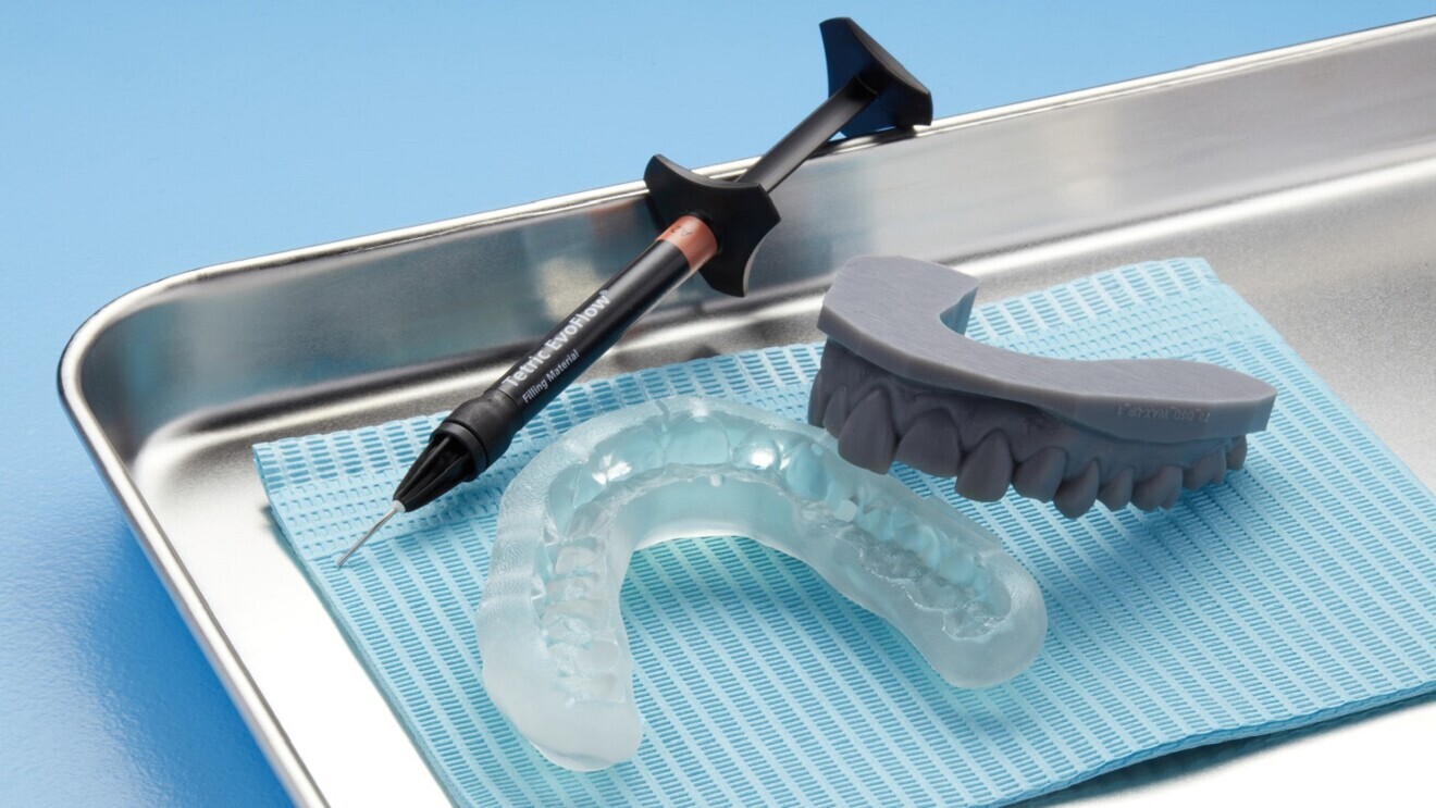 IBT Flex Resin allows printing of indirect bonding trays for bracket placement and of direct composite restoration guides for the injection or press techniques.