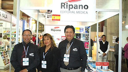 Ripano presente en la Feria Internacional del Libro de Quito