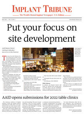 Implant Tribune U.S. No. 3, 2022