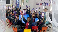 JMDC’s Community Dentistry team promotes healthy smiles at Luminary Learning