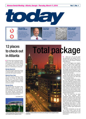 today Hinman Dental Meeting Atlanta March 17, 2016 today Hinman Dental Meeting Atlanta March 17, 2016