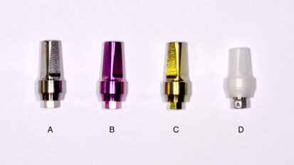 Influence of abutment material and detersion protocol on bacterial adhesion: An in vitro study