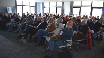 Das Fachpublikum hatte die Chance beim Röntgen-Symposium an insgesamt vier Vorträgen teilzunehmen. © DTI