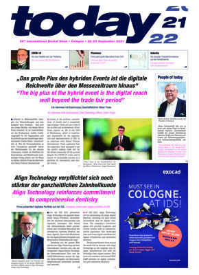 today at IDS Cologne Sept. 21, 2021 today at IDS Cologne Sept. 21, 2021