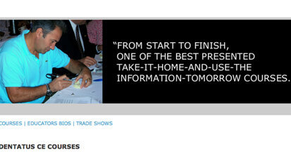 Regional hands-on training centers for Anew narrow body implants