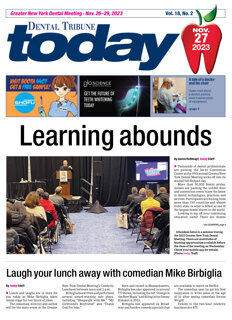 today Greater New York Dental Meeting Nov. 27, 2023 today Greater New York Dental Meeting Nov. 27, 2023