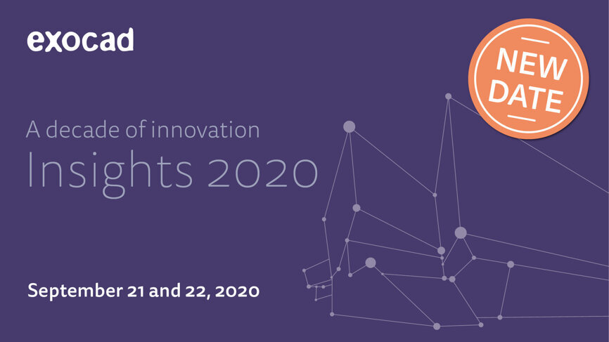 Participants can expect not only in-depth product knowledge, including DentalCAD, ChairsideCAD and exoplan, but also specific cases and Q&A sessions with the exocad team of experts. (Image: exocad)