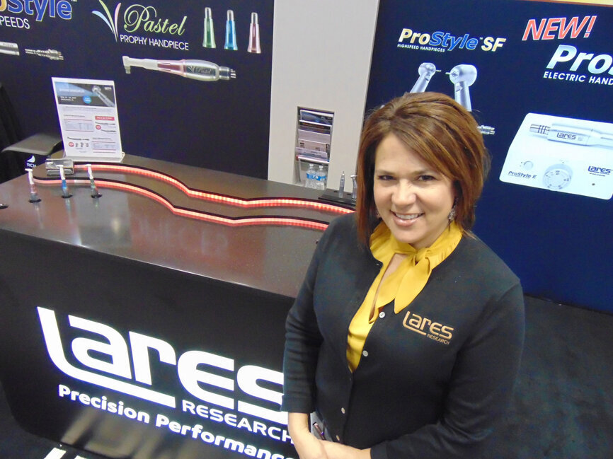 Cherie Boles of Lares Research. (Photo: Fred Michmershuizen/Dental Tribune America)