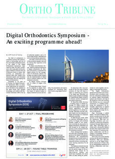 Ortho Tribune Middle East & Africa No.4, 2023