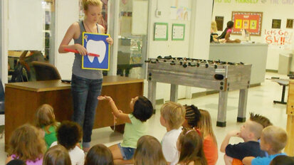 Callie’s confident smile Callie’s confident smile