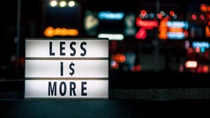 Cuando menos es más