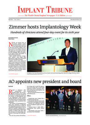 Implant Tribune U.S. No. 5, 2015