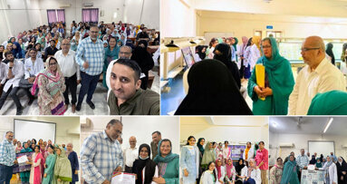 Intra-class poster contest at KMDC