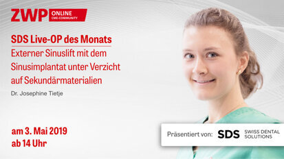 SDS Live-OP im Rahmen der Giornate Veronesi am 3. Mai SDS Live-OP im Rahmen der Giornate Veronesi am 3. Mai