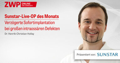 Im Archiv abrufbar: Sunstar Live-OP mit Dr. Henrik-Christian Hollay