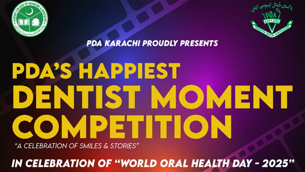 PDA Karachi launches “Happiest Dentist Moment” competition for World Oral Health Day 2025