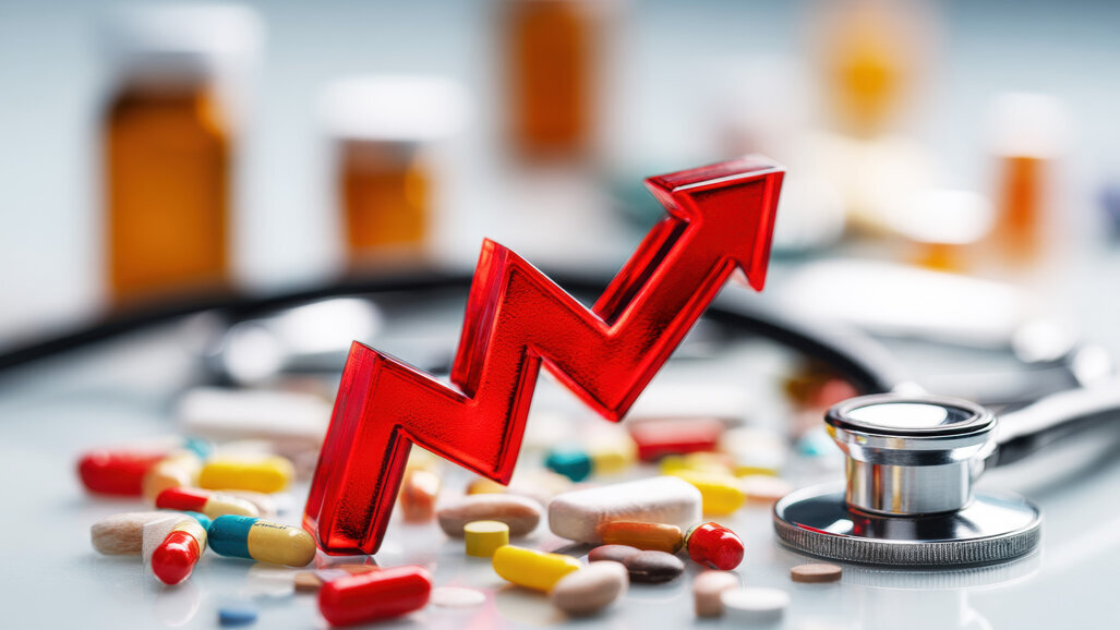 Gesundheitskosten stiegen 2023 in der Schweiz um 2,4%