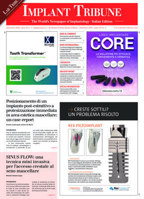 Implant Tribune Italy No.3, 2020 Implant Tribune Italy No.3, 2020