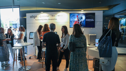 Align Technology booth at the EAS summer meeting.