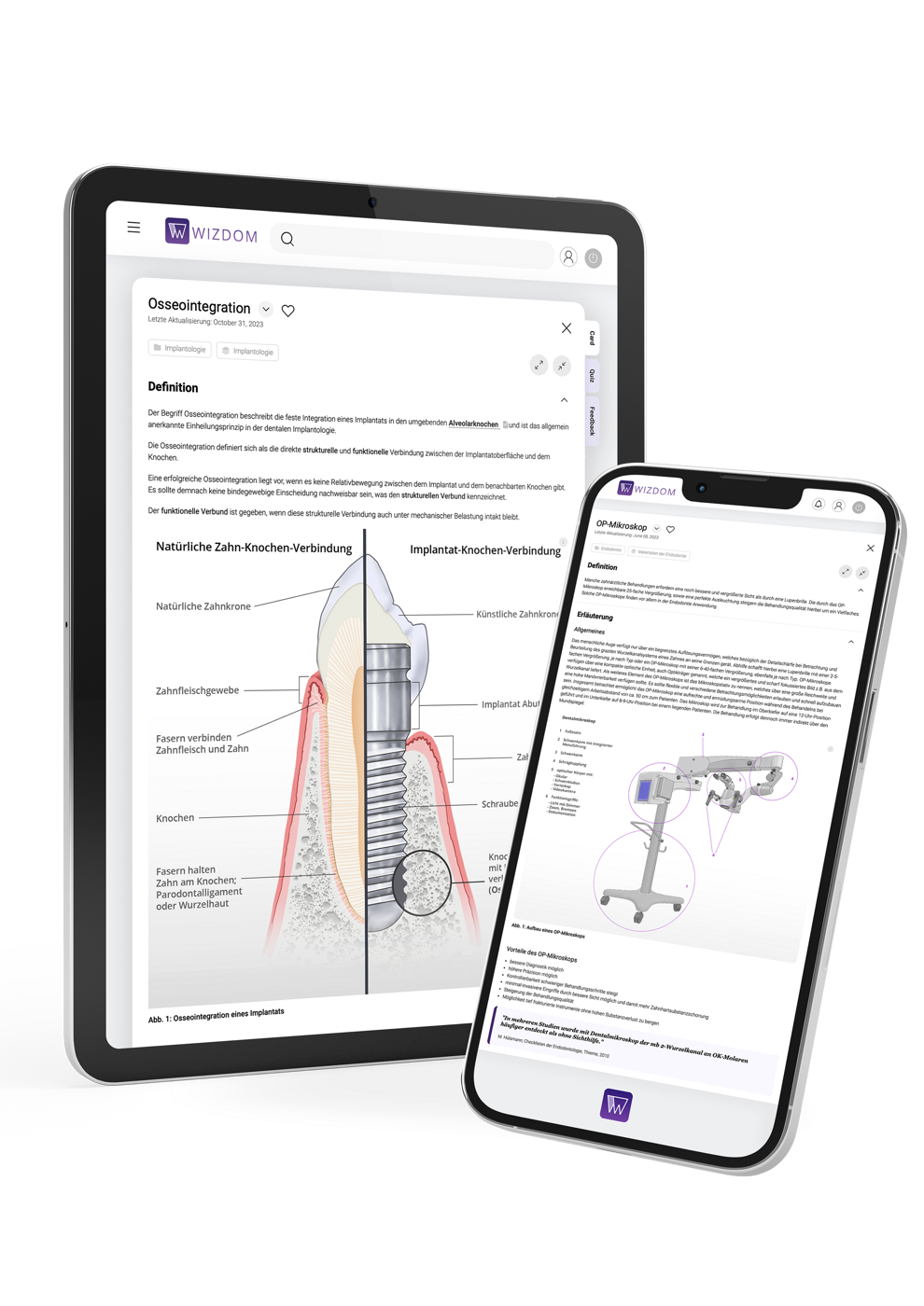Die Plattform basiert auf Lernkarten und Quizformaten. 