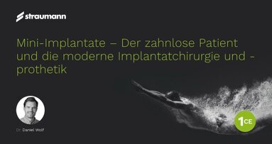 Webinar: Moderne Implantatversorgungen im Alter mit Mini-Implantaten