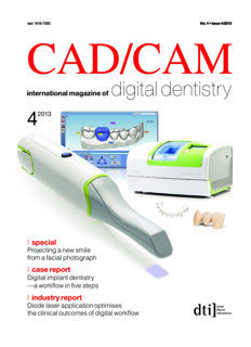 CAD/CAM international No. 4, 2013 CAD/CAM international No. 4, 2013