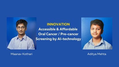Grade 11 students build AI tech to detect oral cancer