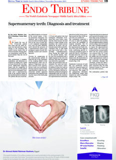 Endo Tribune Middle East & Africa No. 2, 2015